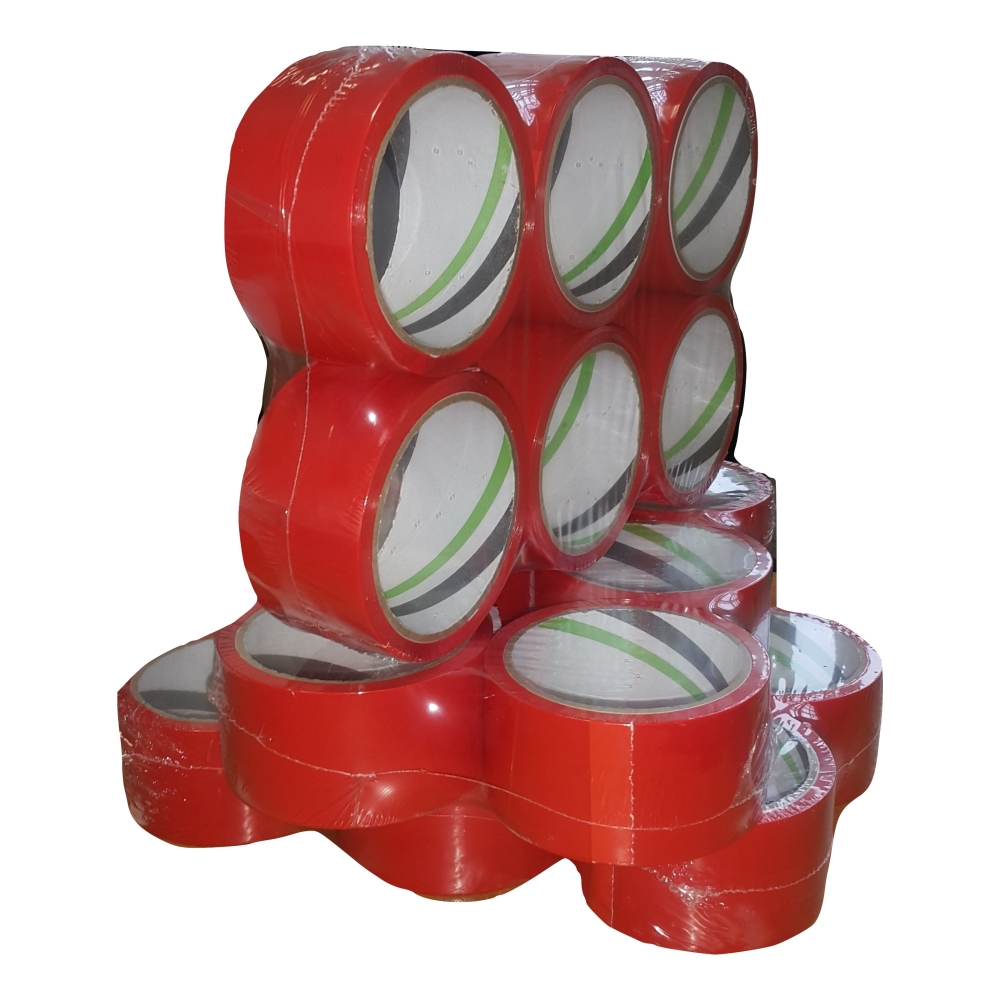 Raudonos spalvos lipni juosta